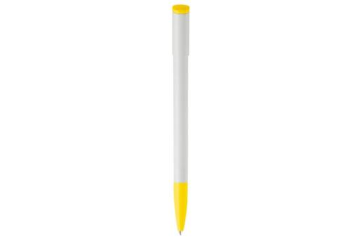 Deniro ball pen hardcolour White/yellow