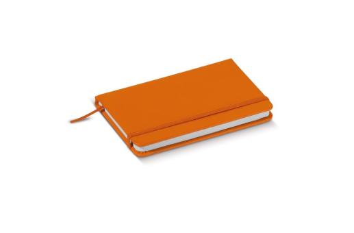 Kunstleder Notizbuch A6 Orange