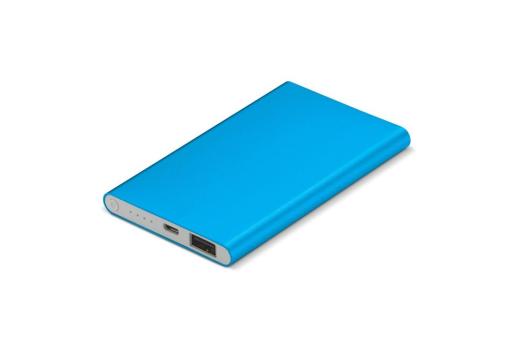 Powerbank Slim 4000mAh Hellblau