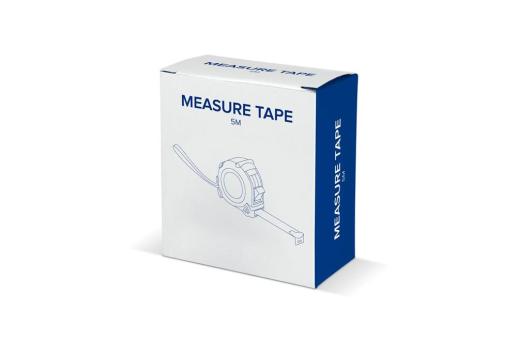 Tape measure fix 5m Gray/black