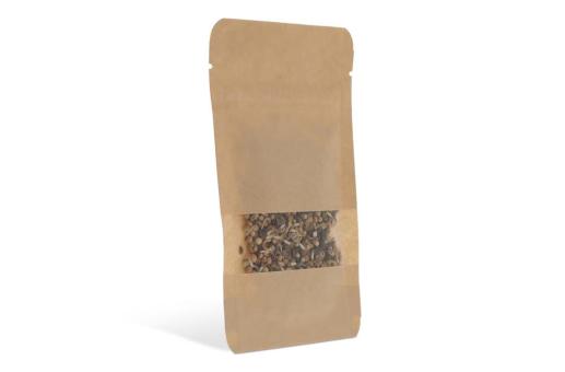 Seed bags bee & butterfly flowers 4 gram Brown