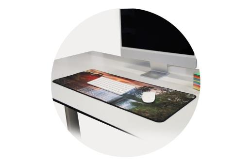 Sublimation Desk Mat 78 x 30 cm White