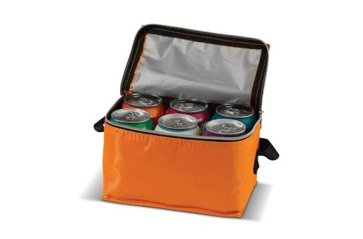 Cooler bag 6pc cans Orange