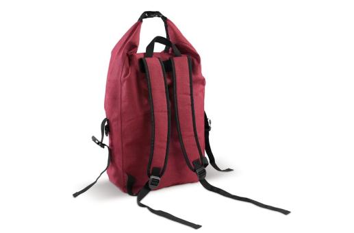 Backpack waterproof polyester 300D 20-22L Dark red