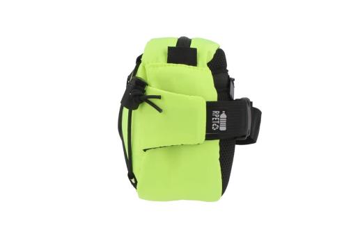 Crossbody bag R-PET with drawcord Light green