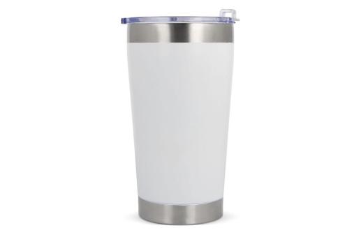 T-ceramic thermo mug with lid Cango 500ml White