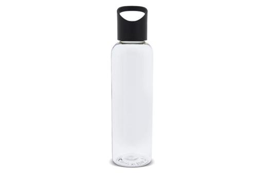 Loop Flasche transparent R-PET 600ml Transparent schwarz