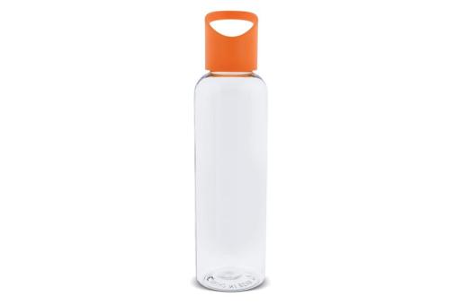 Water bottle Loop transparent R-PET 600ml Transparent orange