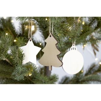 KIVA Christmas ornament tree Timber