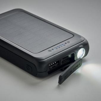 SOLPOW Solar-Powerbank 5000 mAh Schwarz