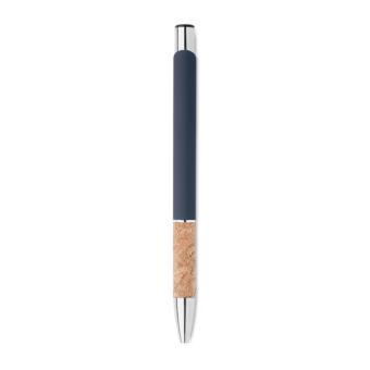 VERIA Push button aluminium pen Aztec blue