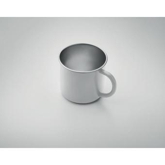 CARIBU Recycled stainless steel mug White