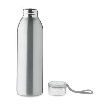 BIRA Stainless steel bottle 650ml Flat silver