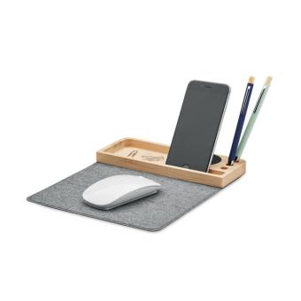 PANDU Wireless charger in bamboo 15W Timber