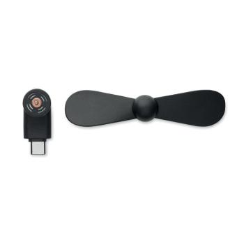 PHAN Portable USB-C fan Black