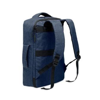 LAUGAR Slim 15 inch laptop backpack Navy