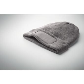 CAPNIT Beanie RPET-Polyester Steingrau