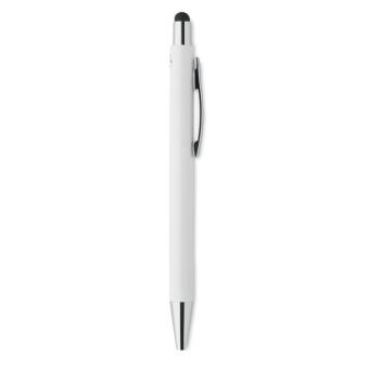 BLANQUITO CLEAN Antibacterial stylus ballpen White