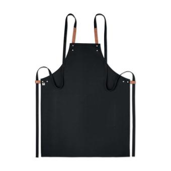 NAGPUR COLOUR Organic cotton apron 340 gr/m² Black