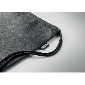 INDICO RPET felt drawstring bag Stone