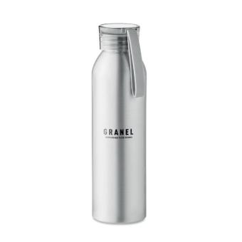 NAPIER Recycled aluminum bottle Flat silver