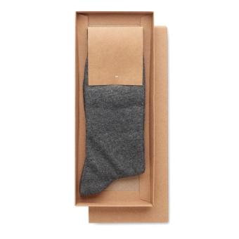 TADA L Pair of socks in gift box L Stone