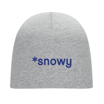 LIGHTY Unisex-Beanie Baumwolle Grau