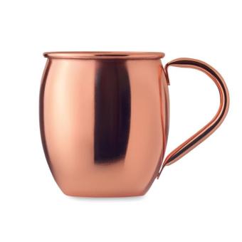 DAIQUIRI Cocktail copper mug 400 ml Flat golden