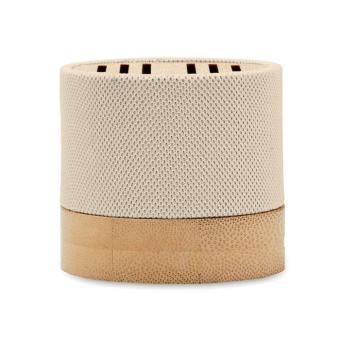 BOOL Bamboo RPET wireless speaker Fawn