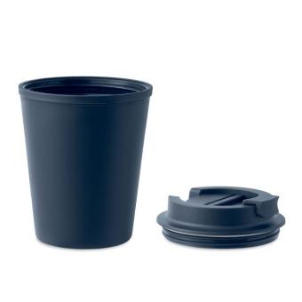 TRIDUS Recycled PP tumbler 300 ml Navy