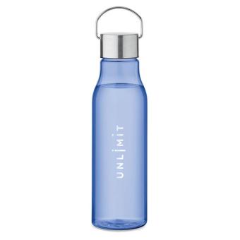 VERNAL RPET bottle with PP lid 600 ml Bright royal