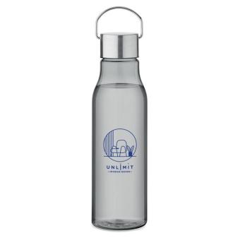 VERNAL Trinkflasche RPET 600 ml Transparent grau