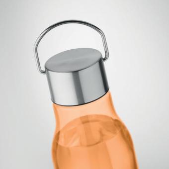 VERNAL Trinkflasche RPET 600 ml Transparent orange