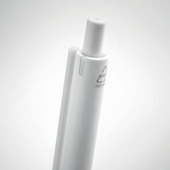 SIDE Recycled ABS push button pen White