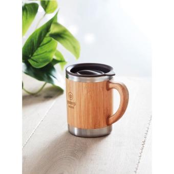 MOKKA Double wall mug 300ml Timber