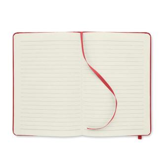 NOTE RPET A5 RPET notebook 80 lined Red