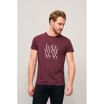 REGENT FIT REGENT F MEN T-SHIRT 150g, deep red Deep red | XS