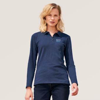 PERFECT LSL WOMEN PERFECT WOMEN LSL POLO  180, french navy French navy | L