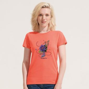 CRUSADER WOMEN T-Shirt 150g, pop orange Pop orange | L