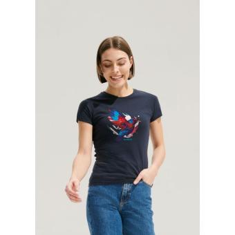 MISS WOMEN T-SHIRT 150g, navy Navy | L