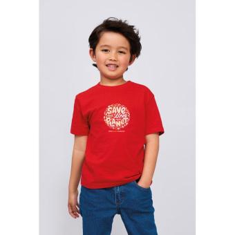 IMPERIAL KIDS IMPERIAL KINDERT-SHIRT 190g, schwarz Schwarz | L