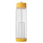 Tutti frutti 740 ml Tritan™ Sportflasche mit Infuser Transparent gelb