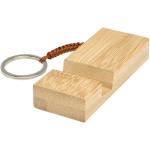 Bosona bamboo phone holder with keychain Timber