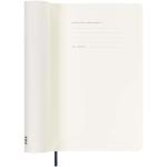 Moleskine Softcover 12 Monate Wochenkalender L Blau