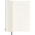 Moleskine Softcover 12 Monate Wochenkalender L Coral red