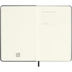 Moleskine hard cover 12 month PK daily planner Black