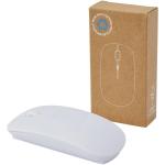 Menlo RCS recycled plastic wireless mouse White