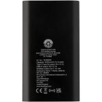 Juice 4000 mAh Type-C recycled aluminium wireless power bank Black