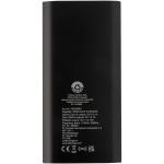 Juice 8000 mAh Type-C recycled aluminium wireless power bank Black