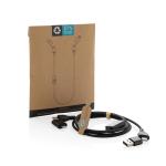 XD Collection Datalock RCS recycled 60W hacking protection cable Black